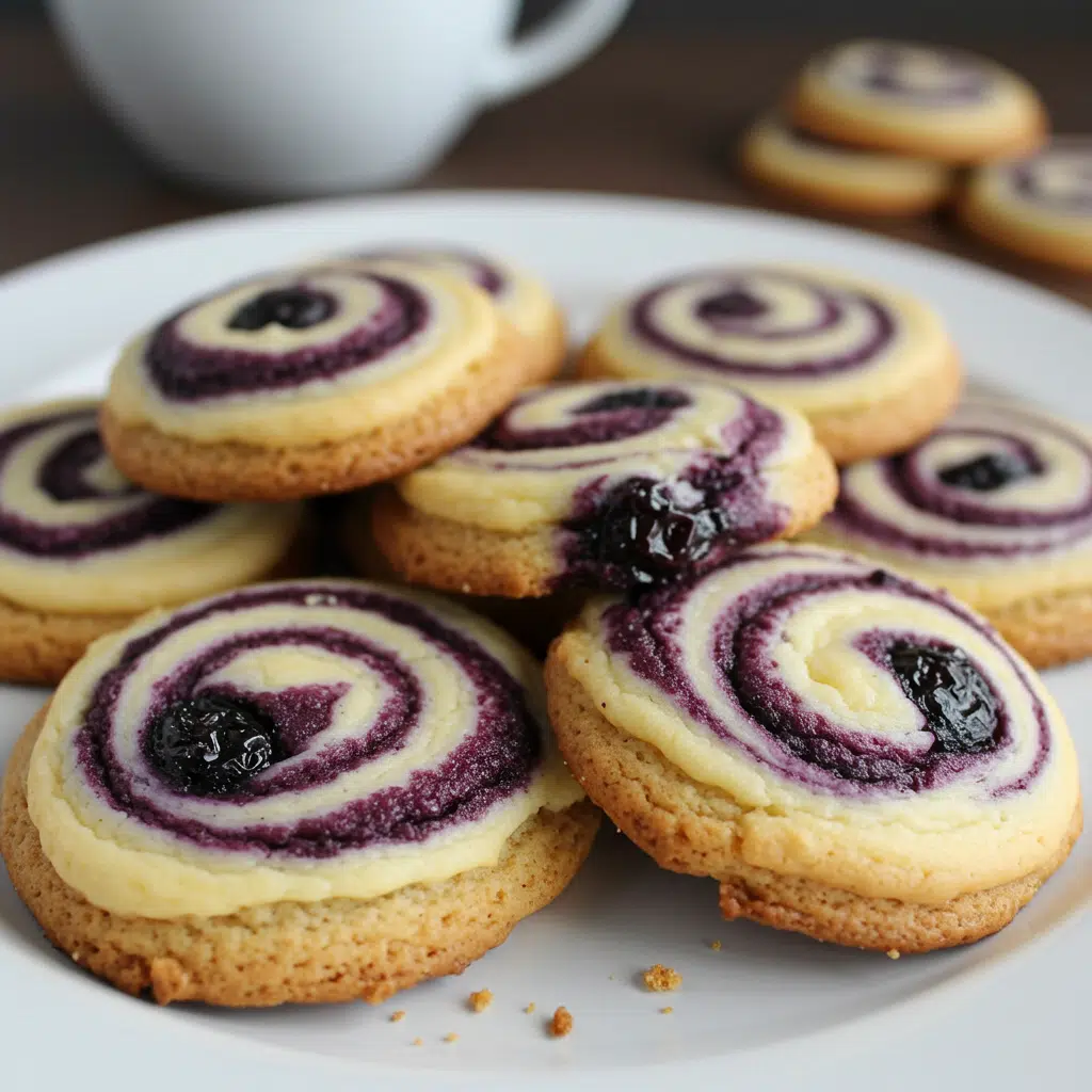 Easy Blueberry Cheesecake Swirl Cookies 9 Blueberry Cheesecake Swirl Cookies - soft, creamy, and bursting with fresh blueberry flavor in every bite!