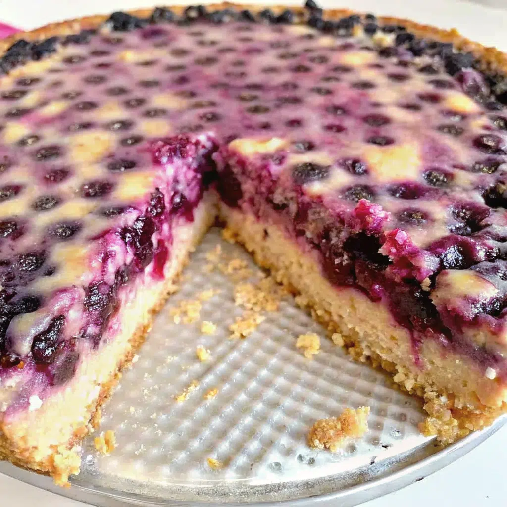Nova Scotia Blueberry Cream Cake 12 Golden Nova Scotia Blueberry Cream Cake with crumbly crust, blueberries, and cream topping