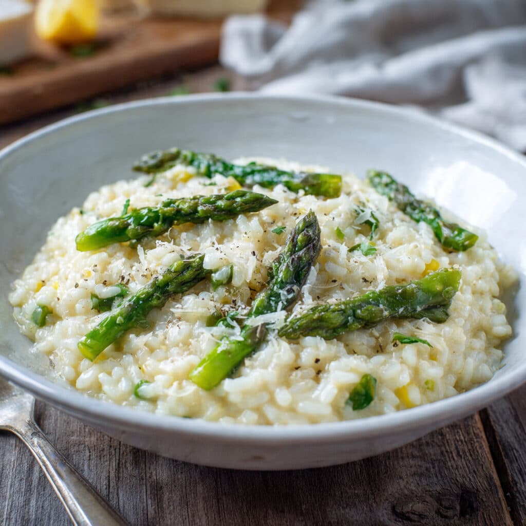 Italian Asparagus Risotto
