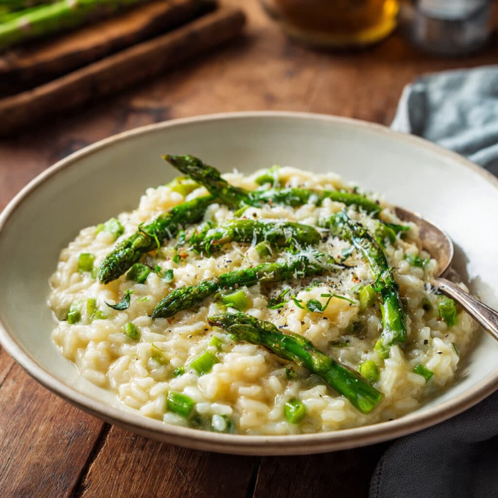Italian Asparagus Risotto 8 Italian Asparagus Risotto