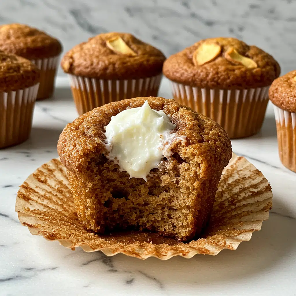 Freshly baked apple cinnamon muffins with golden brown tops covered in cinnamon sugar coating, arranged on a wire cooling rack