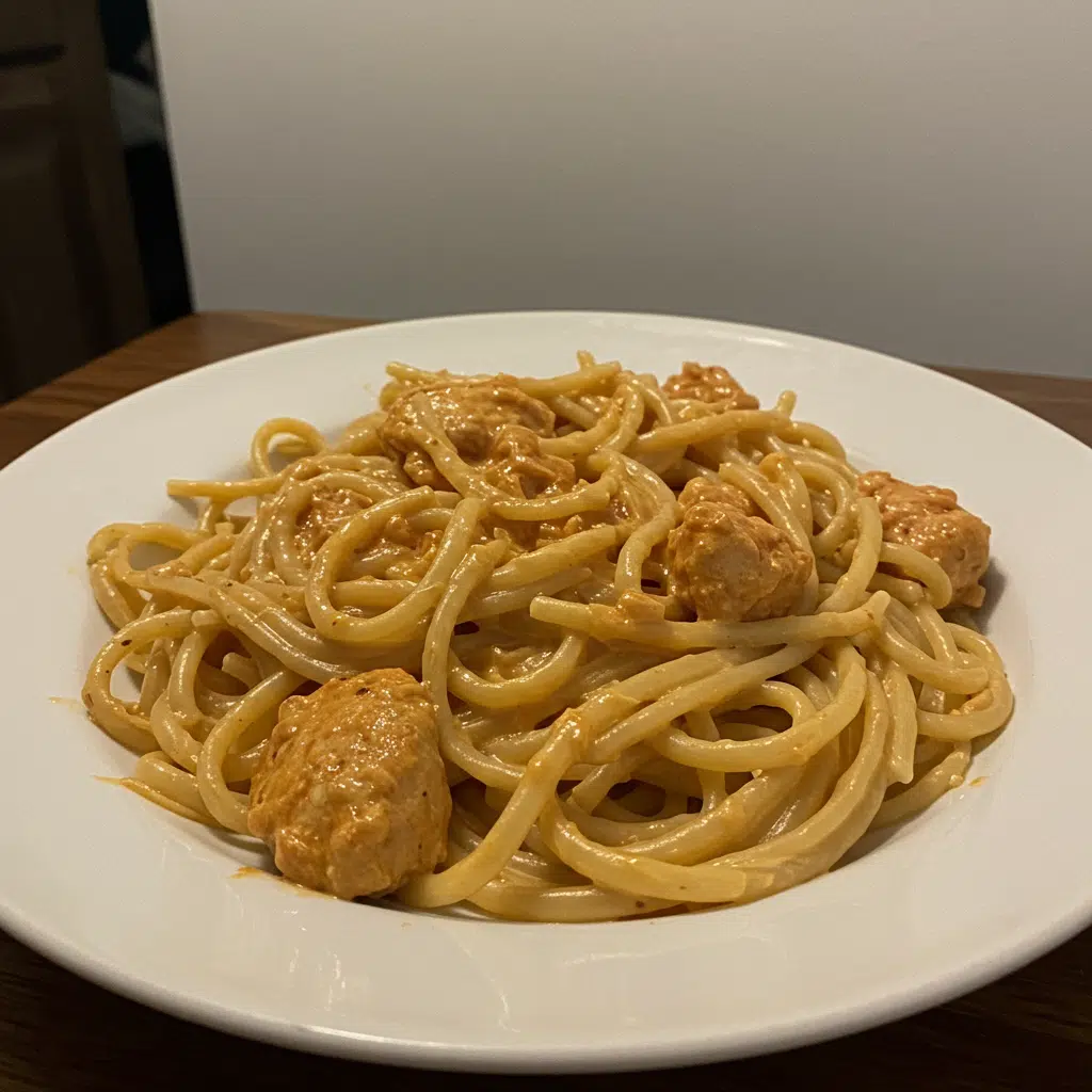 Cowboy Butter Chicken Linguine – ridiculously creamy, garlicky, ready in thirty minutes flat