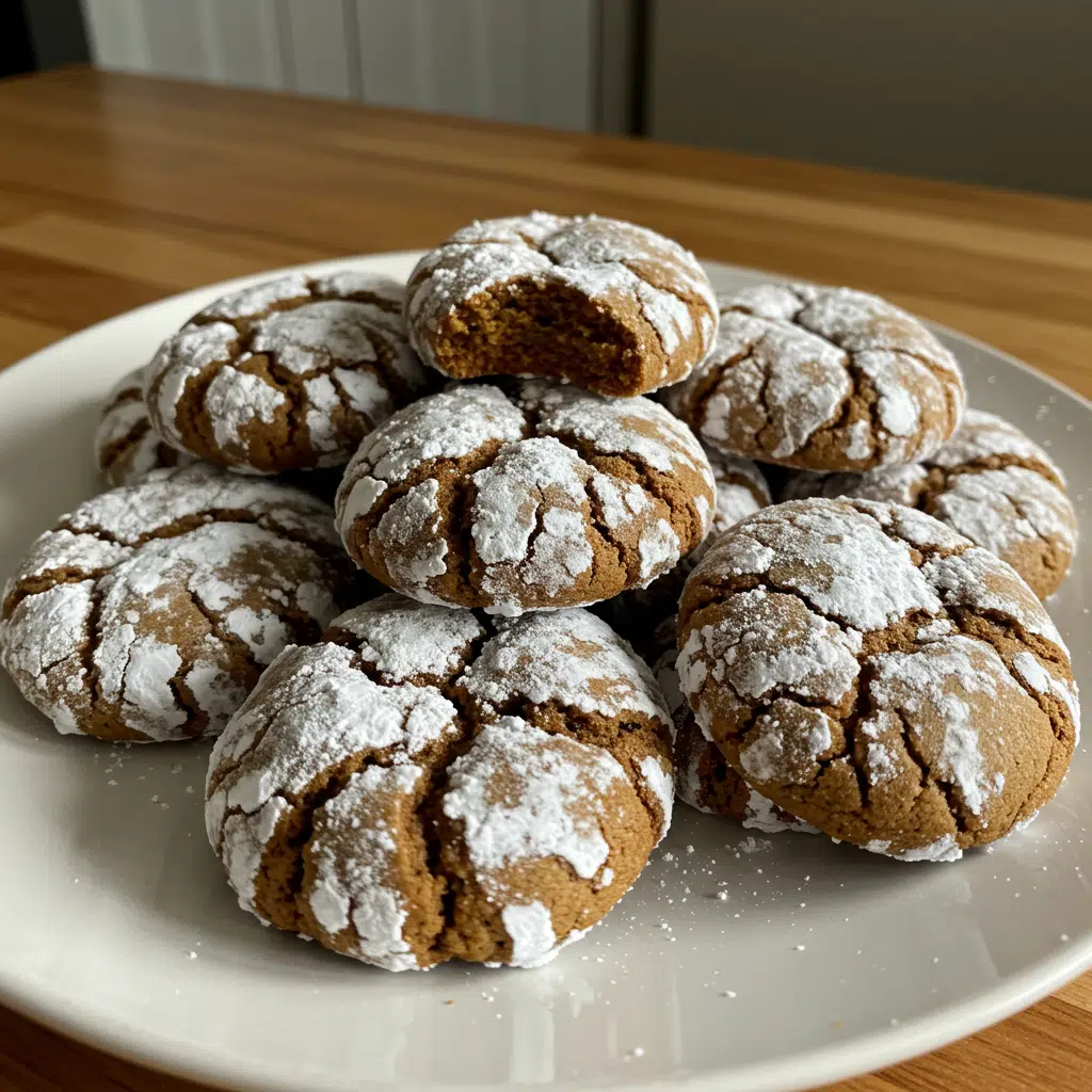 Home Page 5 These Gingerbread Crinkle Cookies have the perfect balance of warm spices and gorgeous crackled tops!