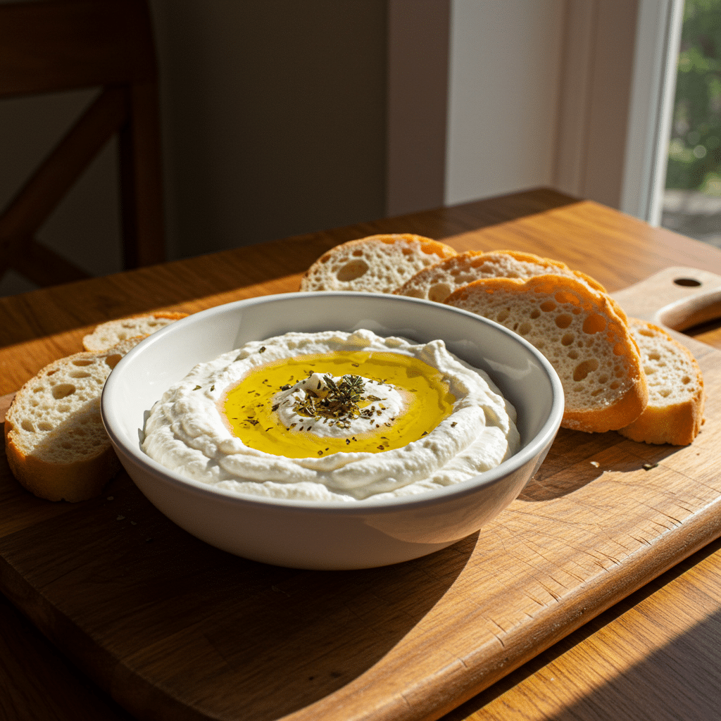 This 10-minute ricotta dip with hot honey is the perfect balance of creamy, sweet, and spicy – your new favorite appetizer!