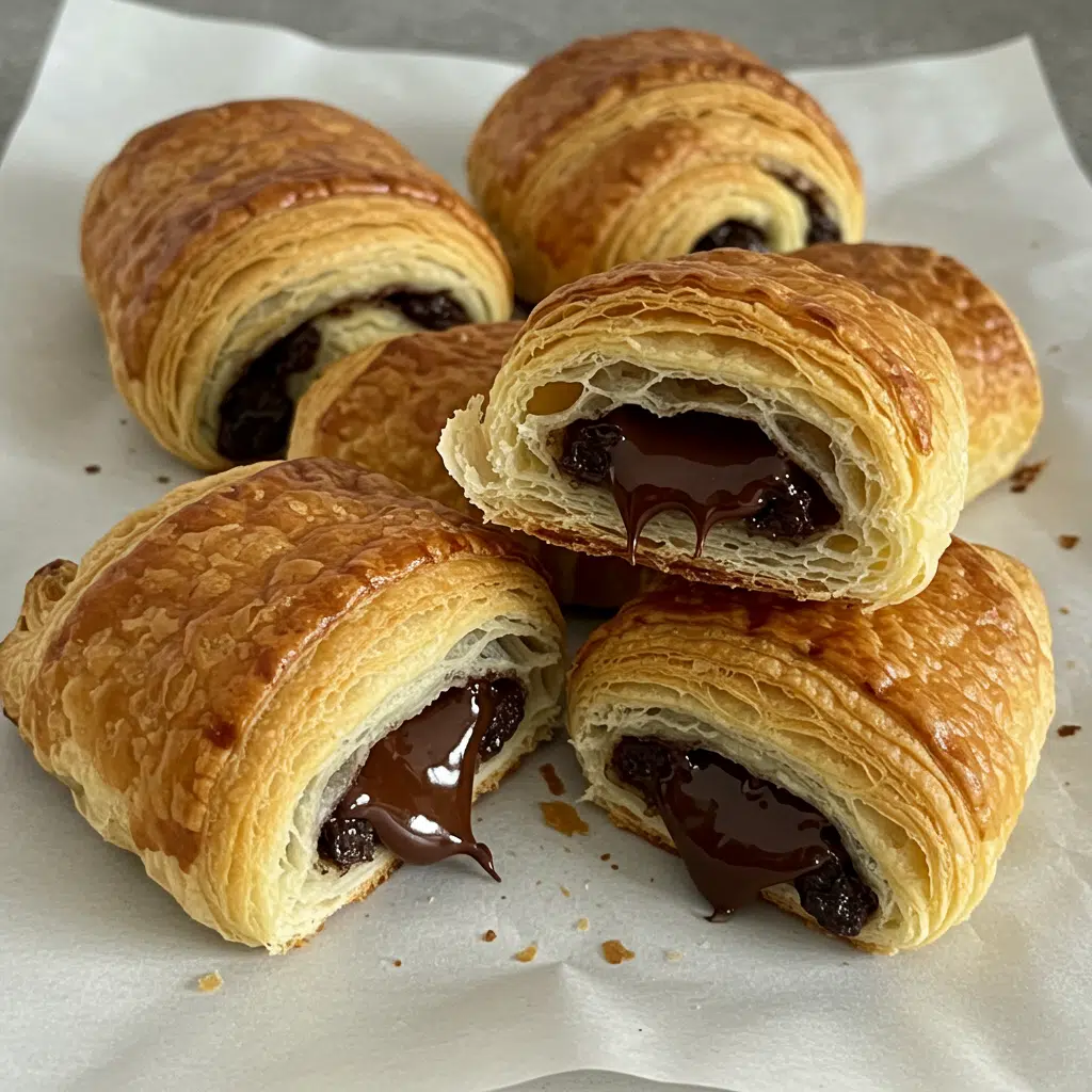Home Page 6 Homemade puff pastry chocolate croissants that taste like they came straight from a French bakery!