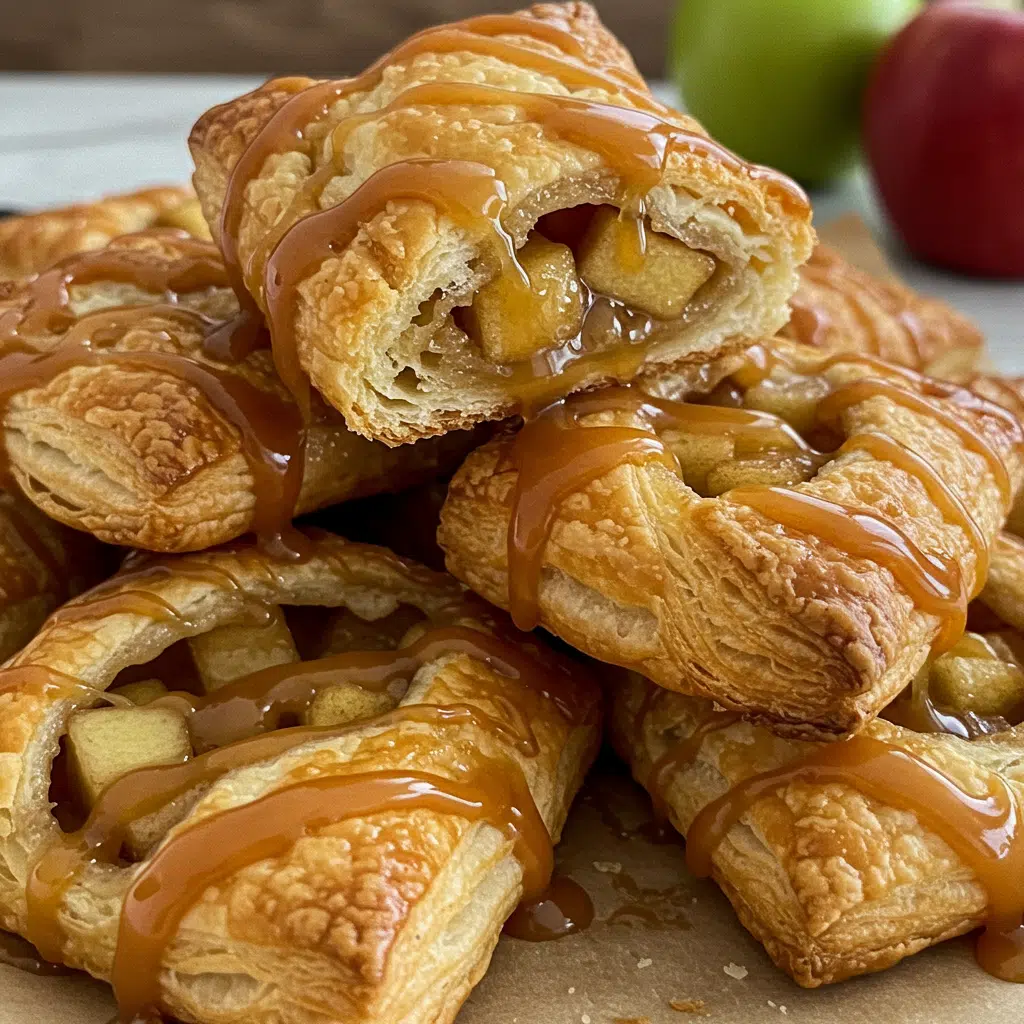 Home Page 22 Easy Caramel Apple Puff Pastries are the perfect combination of flaky pastry, tender cinnamon apples, and rich caramel sauce