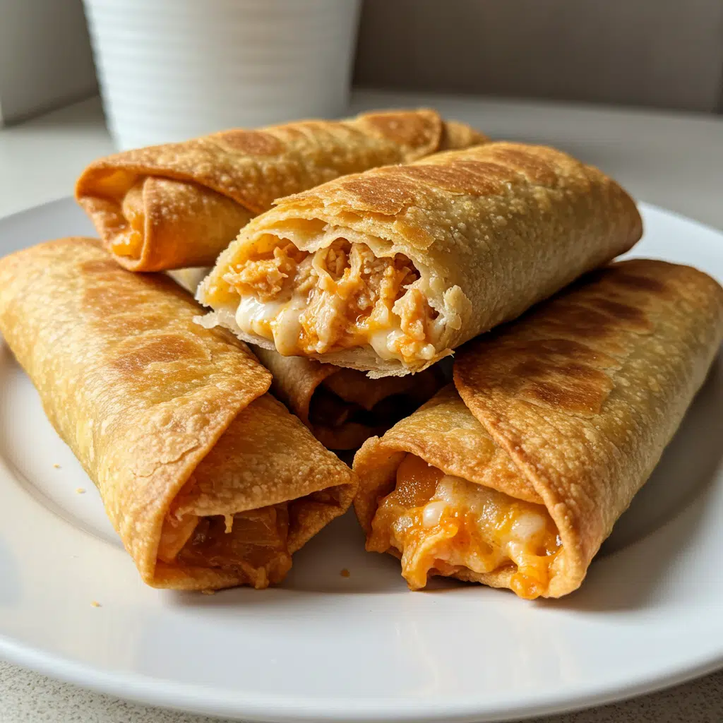 Home Page 2 Easy chicken chimichangas made with leftover chicken and stuff from the pantry - ready in 30 minutes and actually crispy