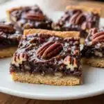 Chocolate Pecan Pie Bars – All the flavor of classic pecan pie with chocolate chips
