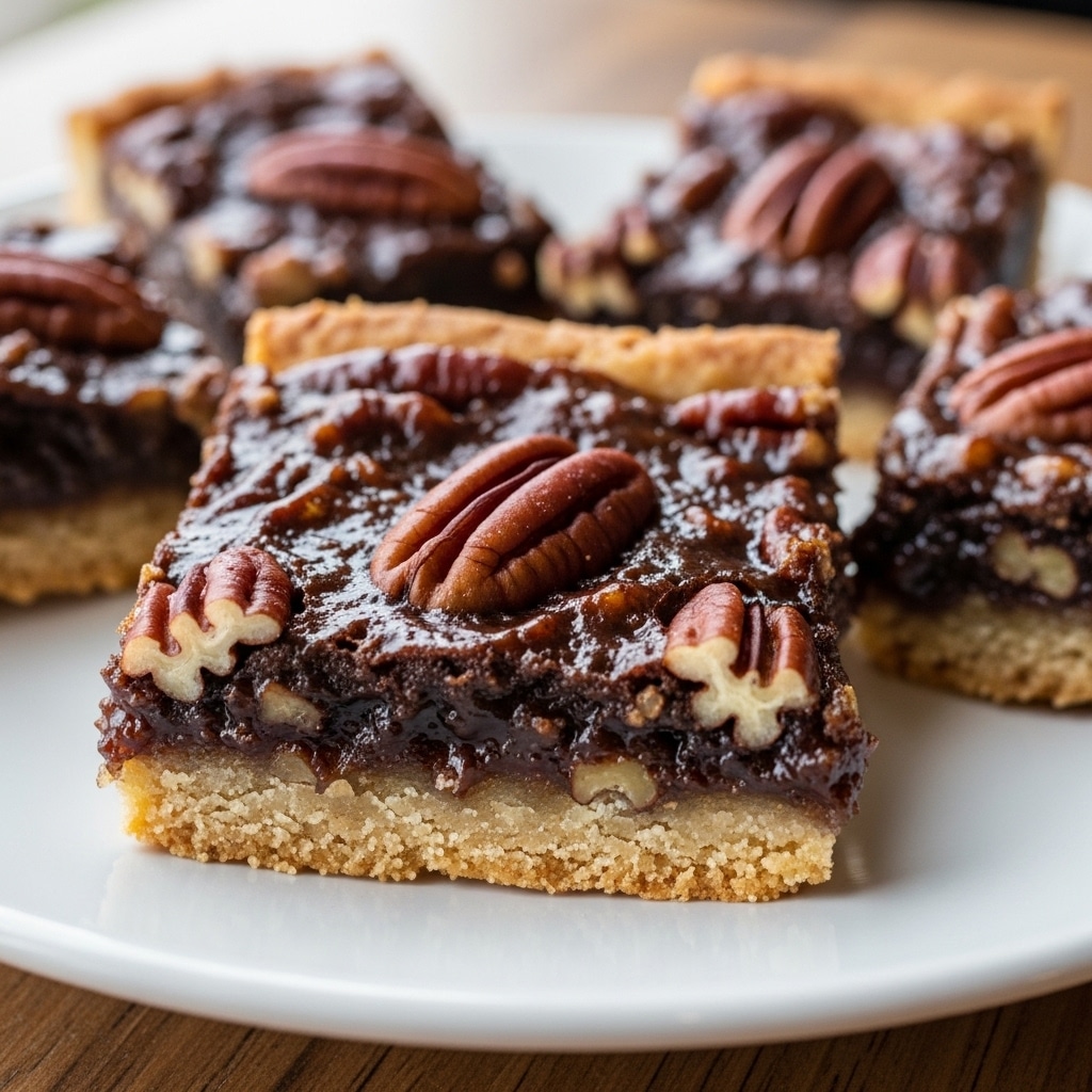 Chocolate Pecan Pie Bars – All the flavor of classic pecan pie with chocolate chips