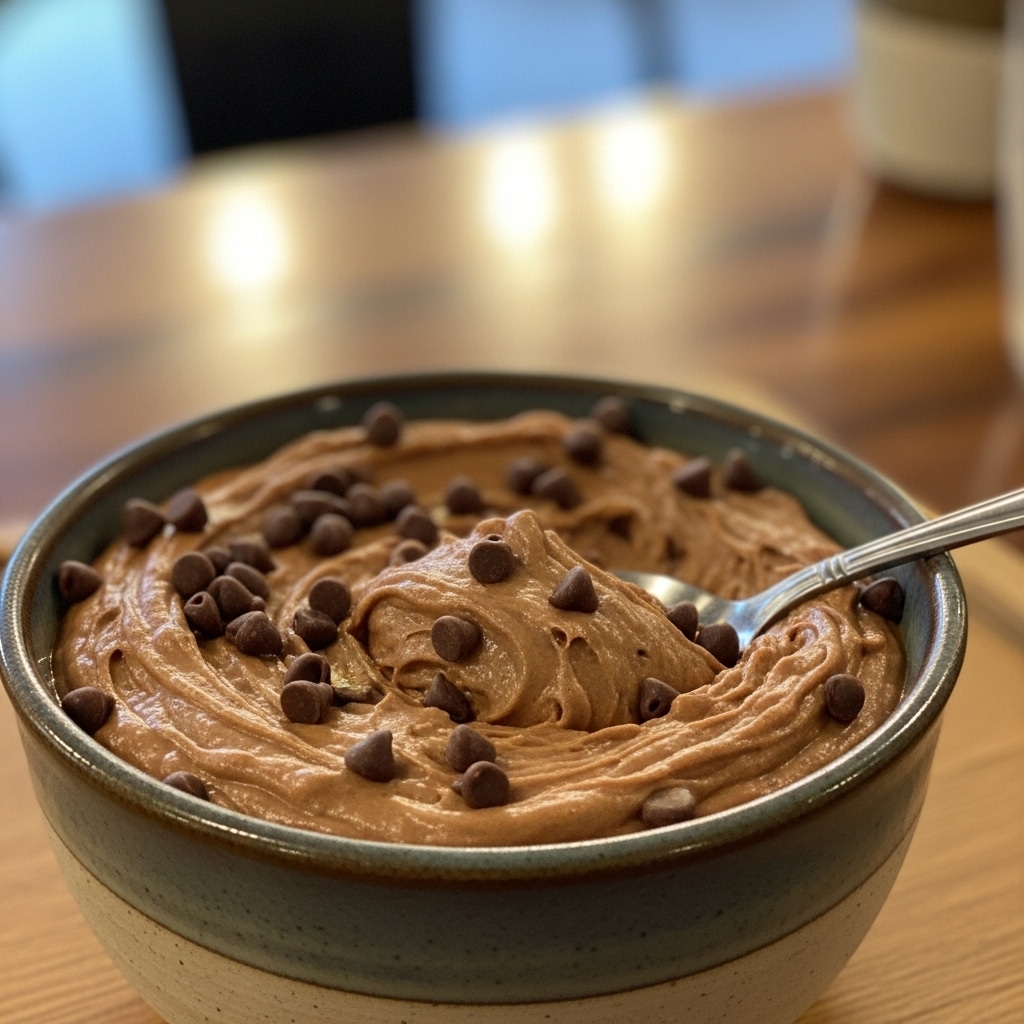 5-minute Brownie Batter Dip is the ultimate no-bake dessert! Creamy, chocolatey, and impossibly easy with just 5 ingredients.