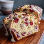 Cream Cheese Cranberry Loaf is the perfect holiday treat! Tangy cranberries meet rich cream cheese in this tender, moist quick bread