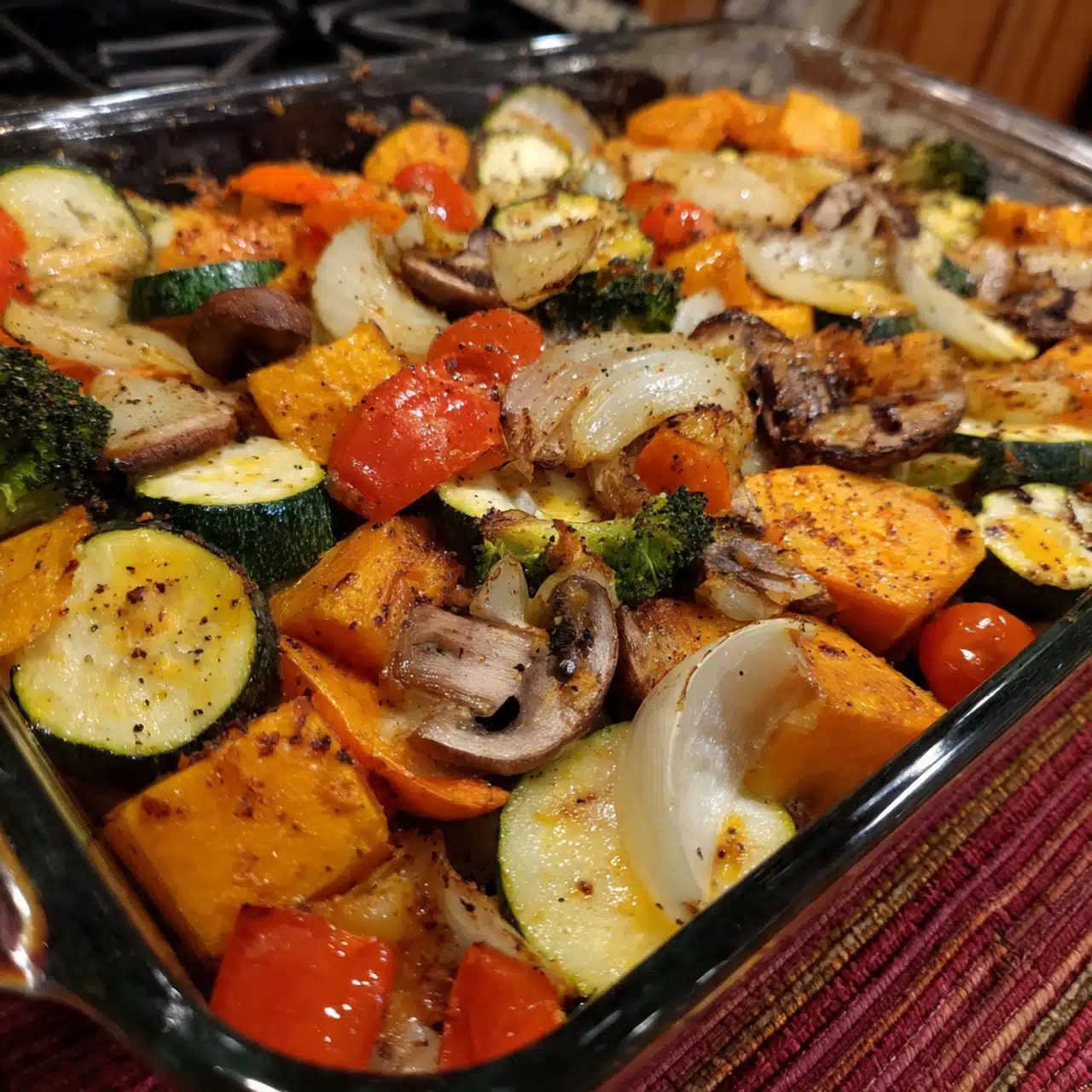 Roasted Veggie Casserole: A Colorful, Cheesy Comfort Dish