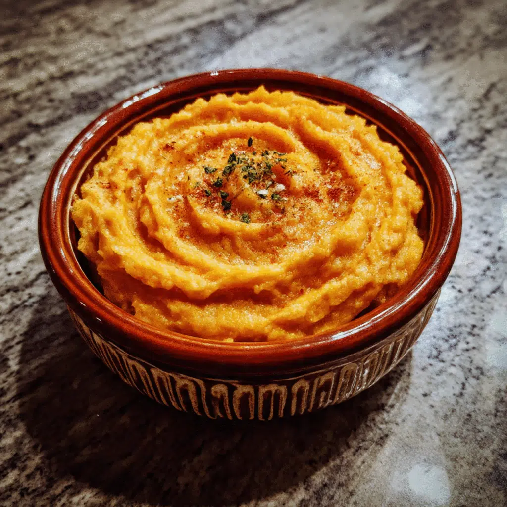 Creamy Sweet Mashed Potatoes – naturally sweet, buttery, and perfectly spiced