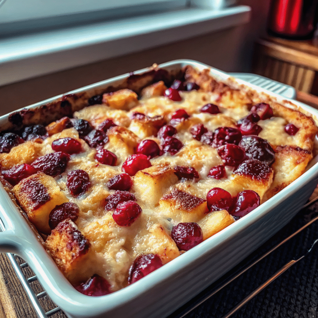 Cranberry Apple Bake Bliss for breakfast