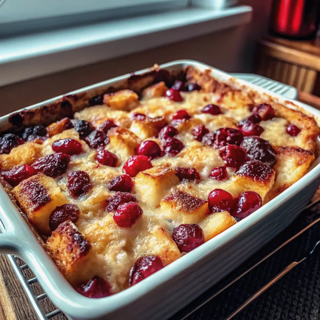 Cranberry Apple Bake Bliss for breakfast