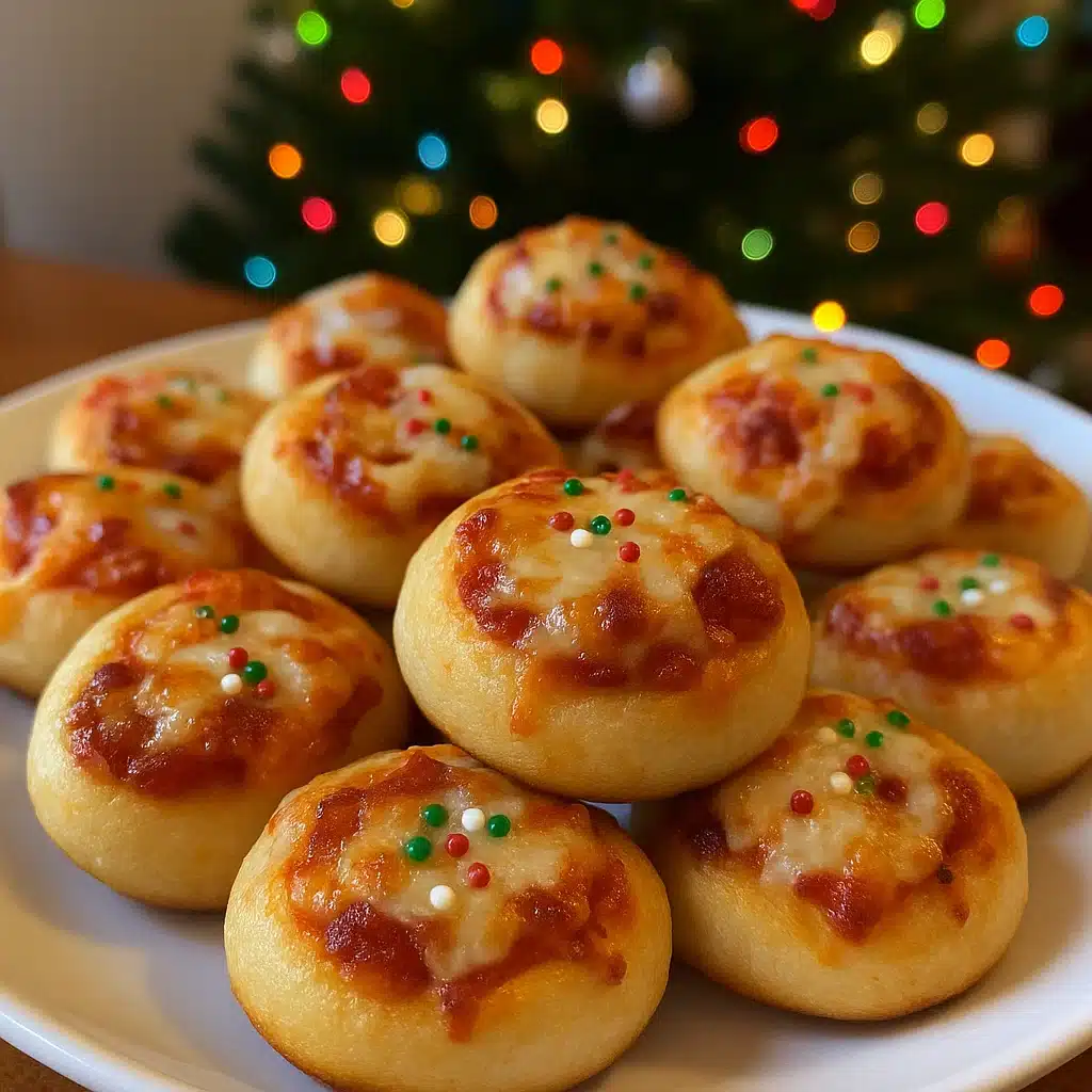 Christmas Pizza Bites 6