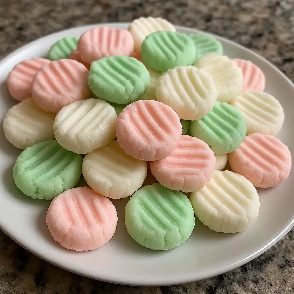 Homemade Cream Cheese Mints These melt-in-your-mouth beauties are easier than you think! Perfect for weddings, showers, and holidays.