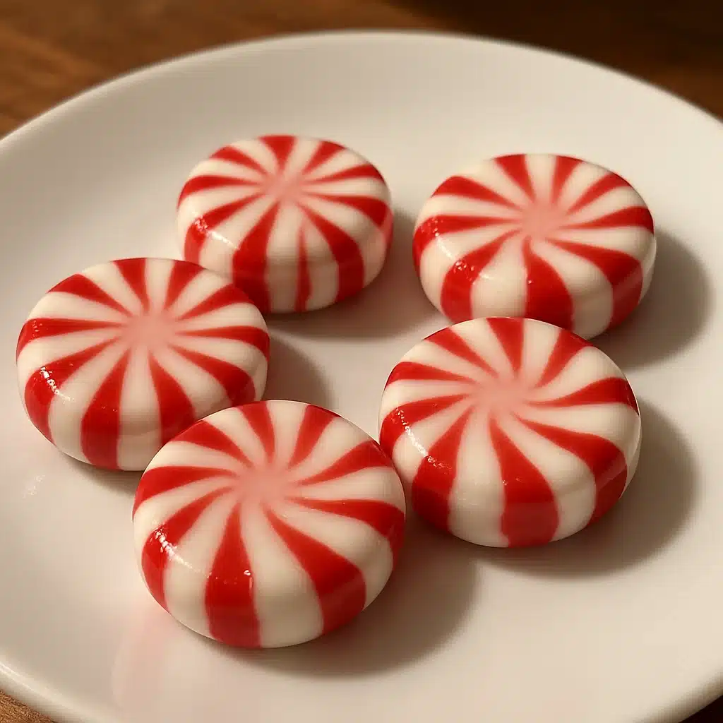 Homemade Christmas Peppermints - soft, creamy, melt-in-your-mouth holiday treats that are surprisingly easy to make with just cream cheese, butter, and powdered sugar!