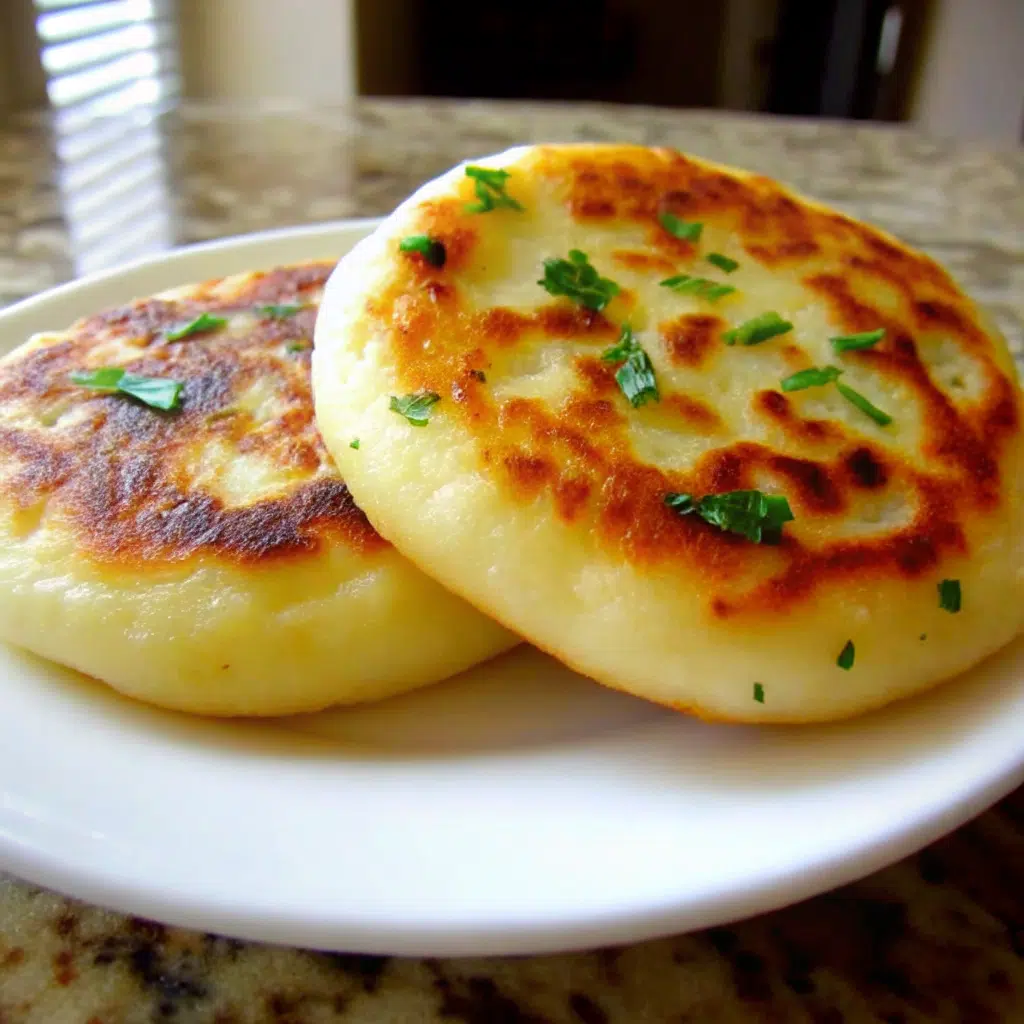 Homemade arepas made from golden cornmeal, cooked until crisp on the outside and soft inside, served warm and ready to fill.