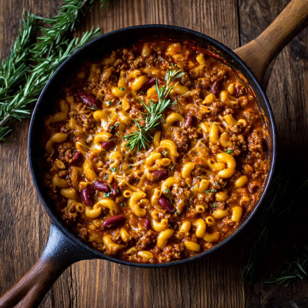 One Pot Chili Mac and Cheese: Warm, Comforting, and Done in Just Over 20 Minutes