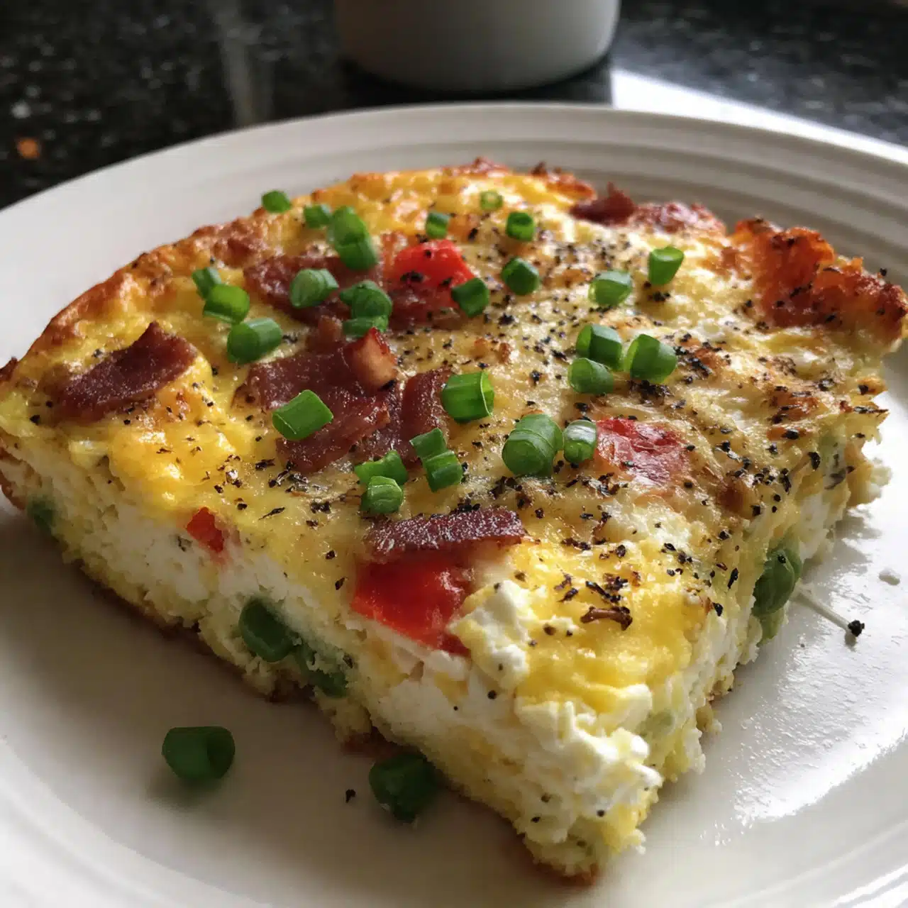 High Protein Cottage Cheese and Egg Breakfast Bars