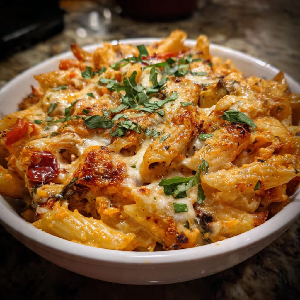 Loaded Veggie Baked Ziti