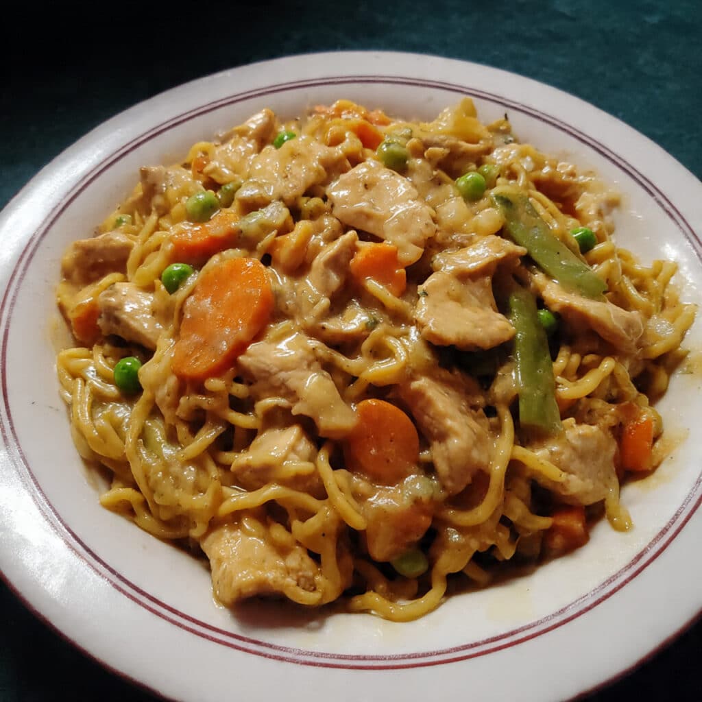 15-minute Chicken Chow Mein is better than takeout! Tender chicken, crisp vegetables, and perfectly sauced noodles make this an instant weeknight favorite.