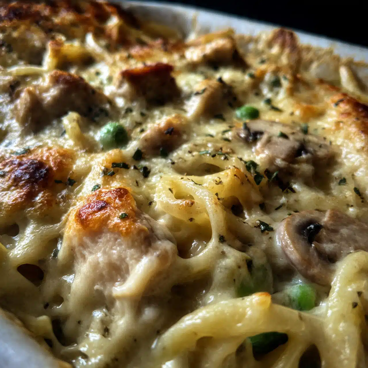 Classic Chicken Tetrazzini