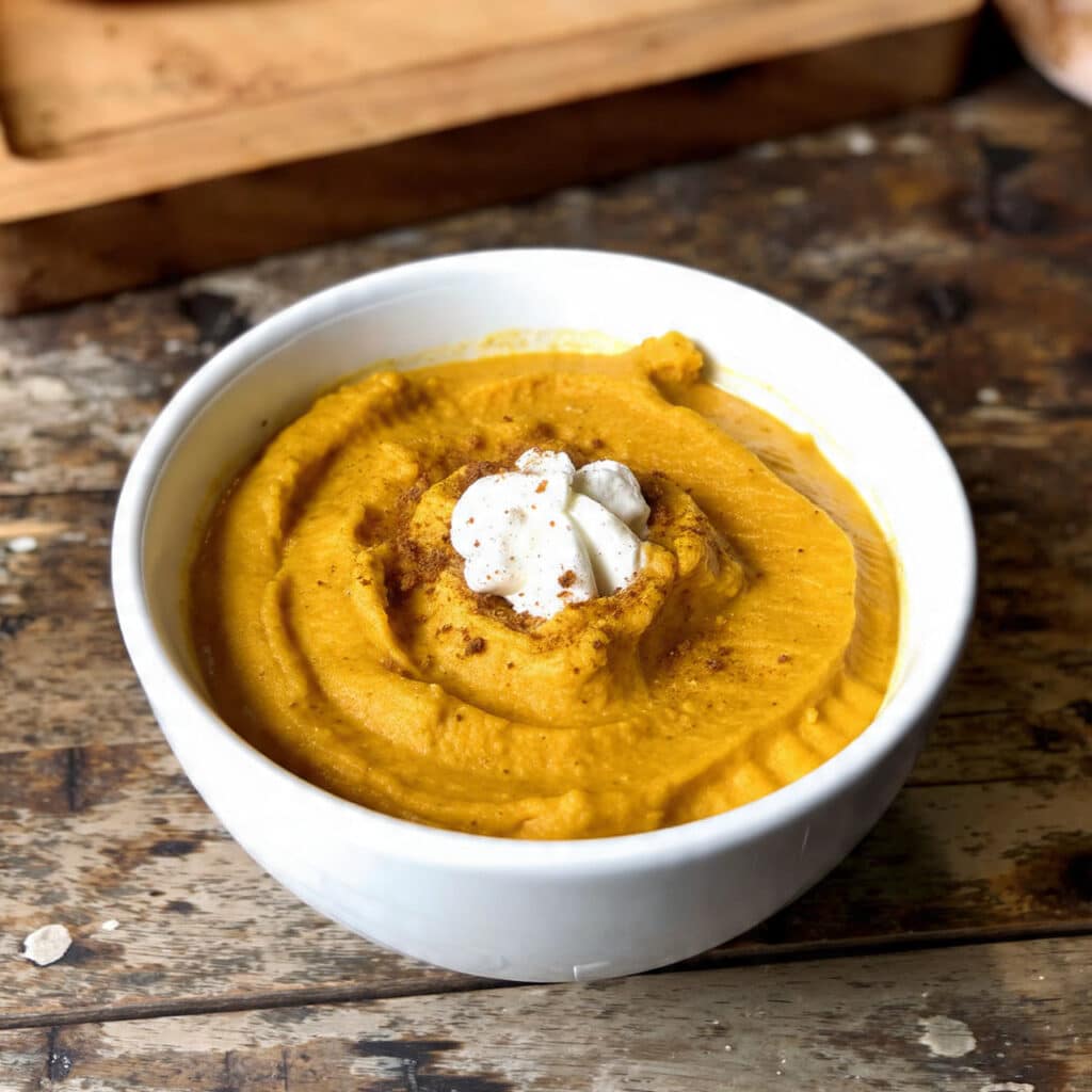 5-minute Pumpkin Pie Dip is the easiest fall dessert ever! Fluffy, creamy, and packed with pumpkin pie flavor