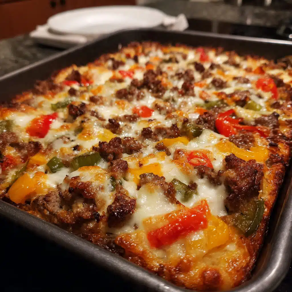 Sheet Pan Ground Beef and Veggie Bakes 5 Sheet Pan Ground Beef and Veggie Bakes: Your new favorite healthy weeknight dinner! Roasted vegetables, seasoned beef, and an optional tangy sauce come together in under 40 minutes