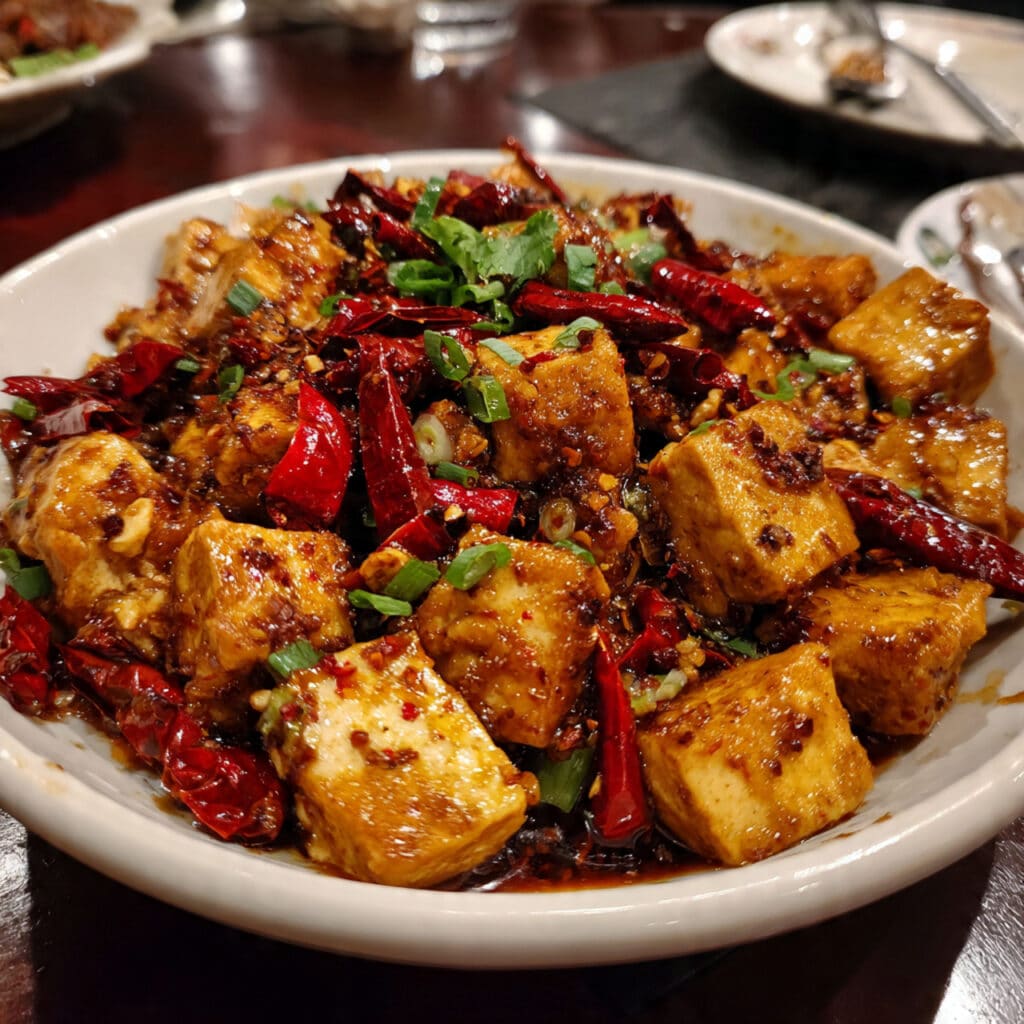 Crispy Szechuan Tofu is packed with vibrant vegetables and coated in a sweet, spicy, and slightly numbing sauce that's completely addictive. Ready in 30 minutes!