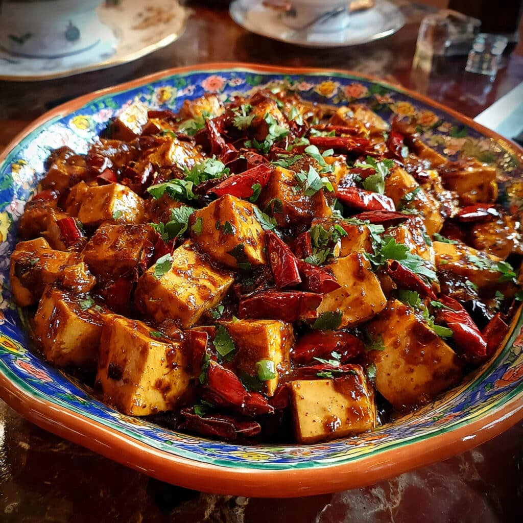 Crispy Szechuan Tofu is packed with vibrant vegetables and coated in a sweet, spicy, and slightly numbing sauce that's completely addictive. Ready in 30 minutes!
