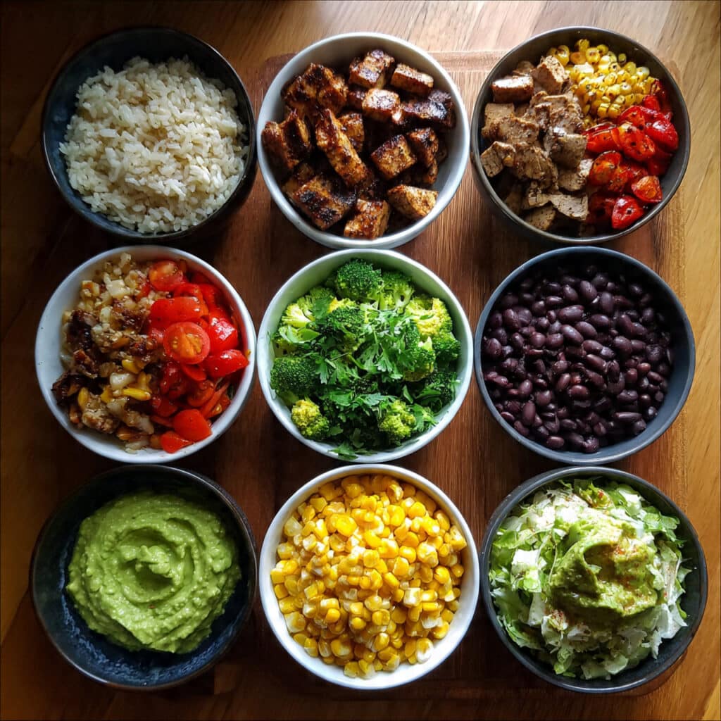 burrito bowls that are fresher, healthier, and more delicious than takeout! Perfect for meal prep or feeding a hungry crowd