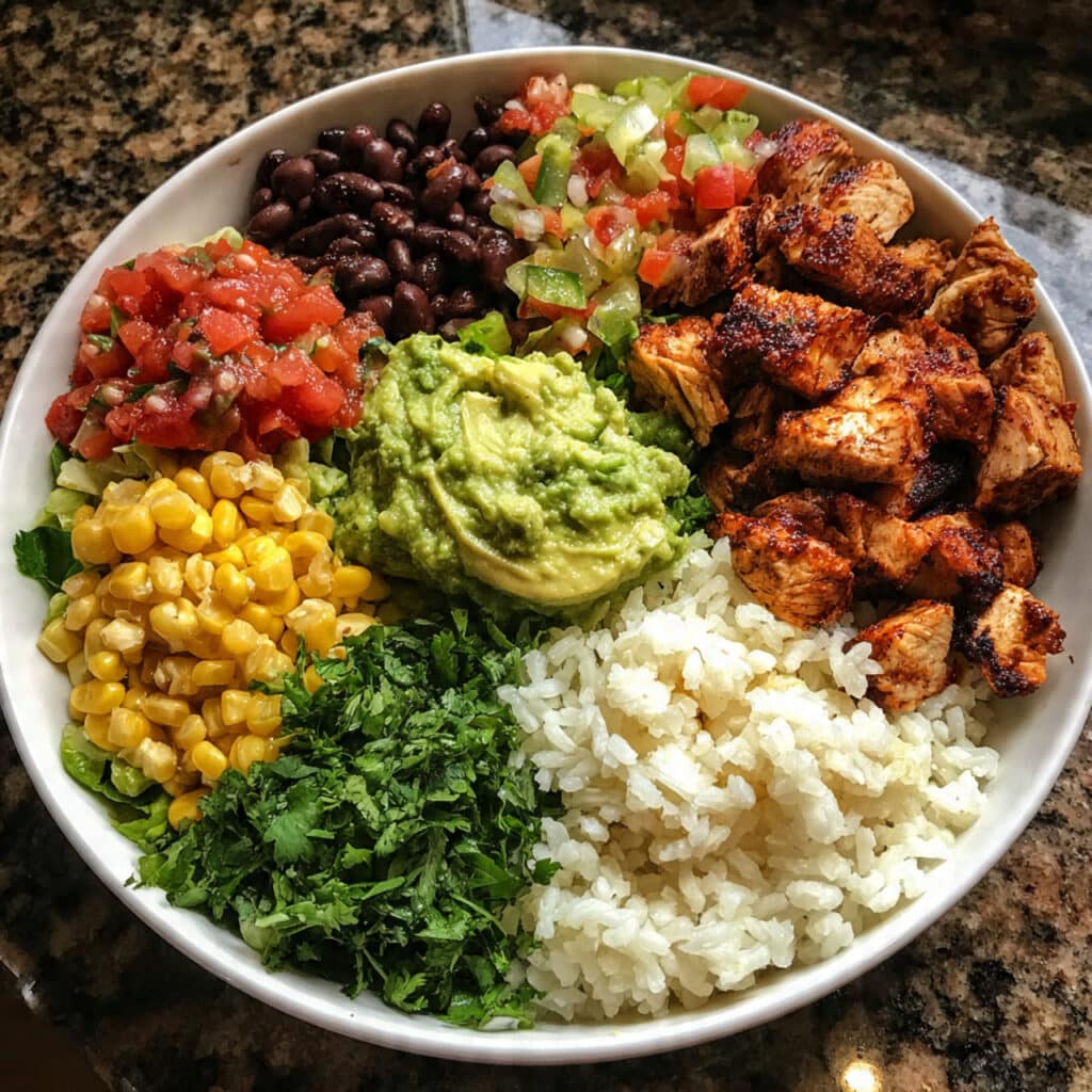burrito bowls that are fresher, healthier, and more delicious than takeout! Perfect for meal prep or feeding a hungry crowd