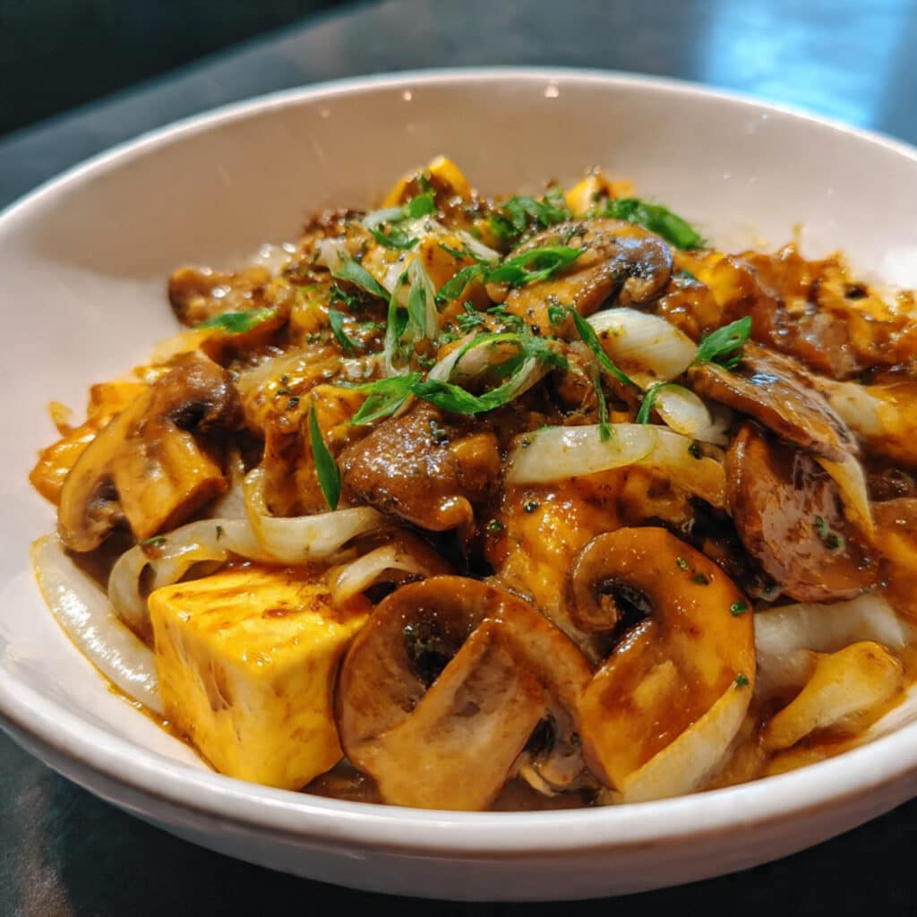 Mushroom and Tofu Stir Fry brings restaurant-quality flavor to your weeknight dinner table—marinated tofu, meaty mushrooms, and a sweet-savory glaze