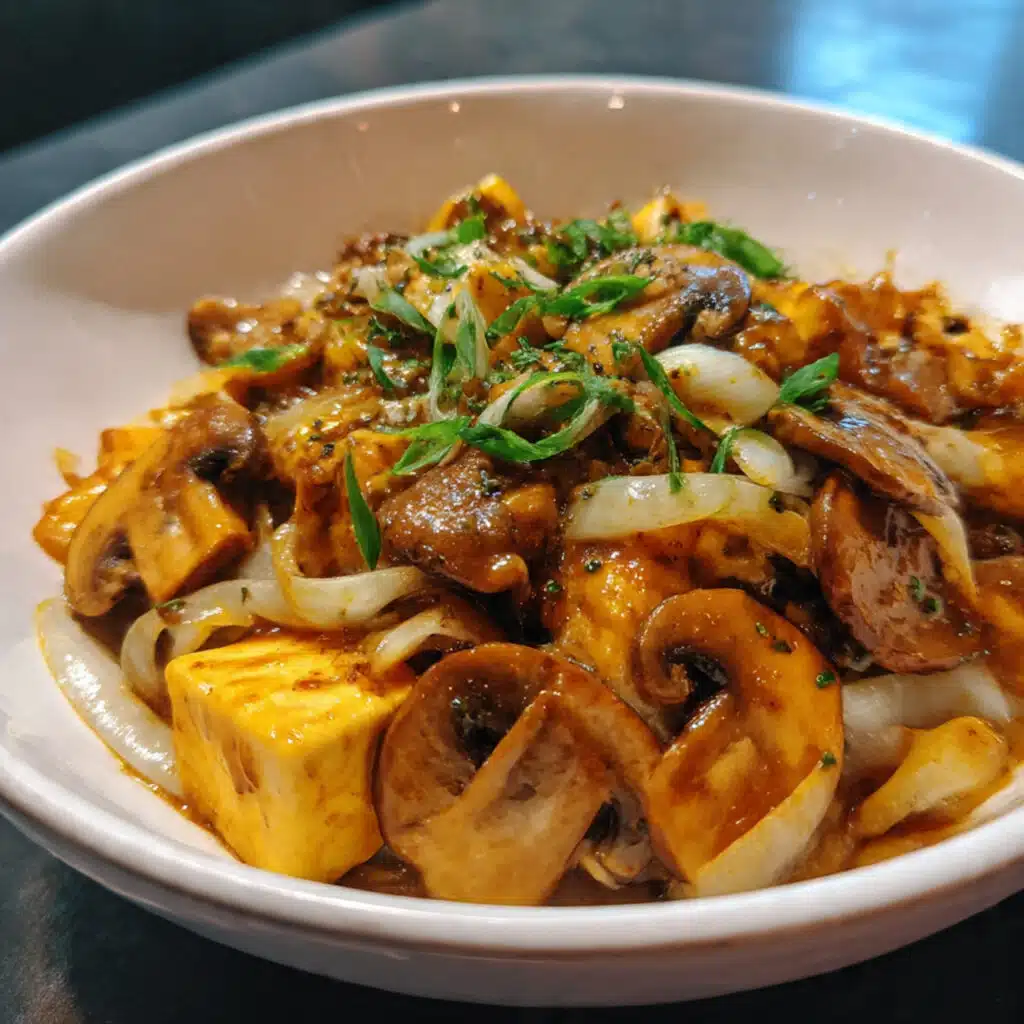 Mushroom and Tofu Stir Fry brings restaurant-quality flavor to your weeknight dinner table—marinated tofu, meaty mushrooms, and a sweet-savory glaze