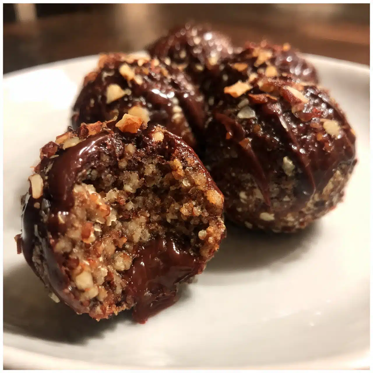 4 Ingredient Dark Chocolate Quinoa Bites 8 4 Ingredient Dark Chocolate Quinoa Bites