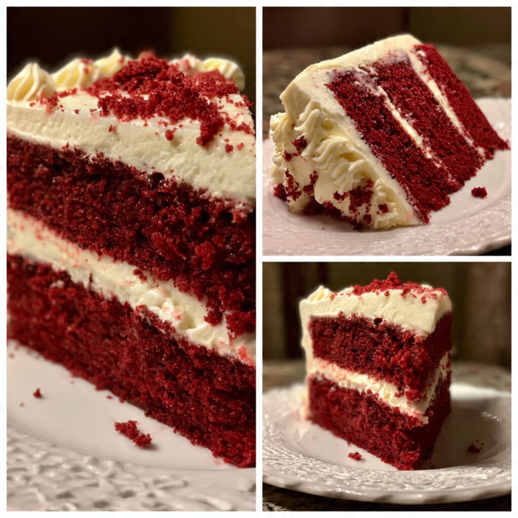 The Best Red Velvet Cake Recipe 7 homemade red velvet cake with cream cheese frosting – tender, moist, and absolutely show-stopping