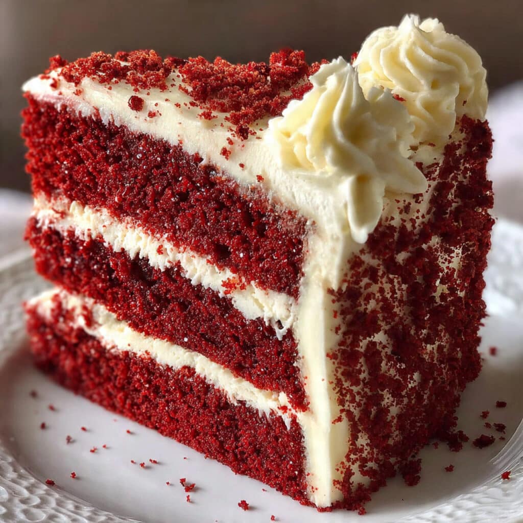 The Best Red Velvet Cake Recipe 8 homemade red velvet cake with cream cheese frosting – tender, moist, and absolutely show-stopping