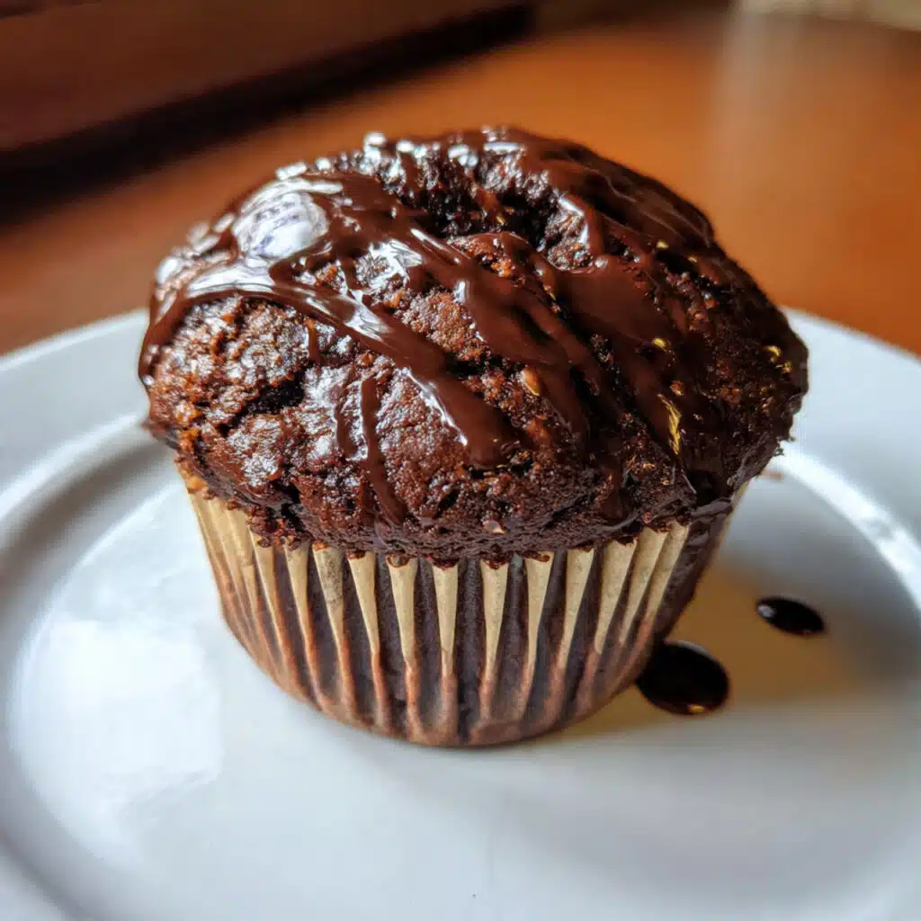 BEST Chocolate Muffins – incredibly moist, deeply chocolatey, and studded with chocolate chips