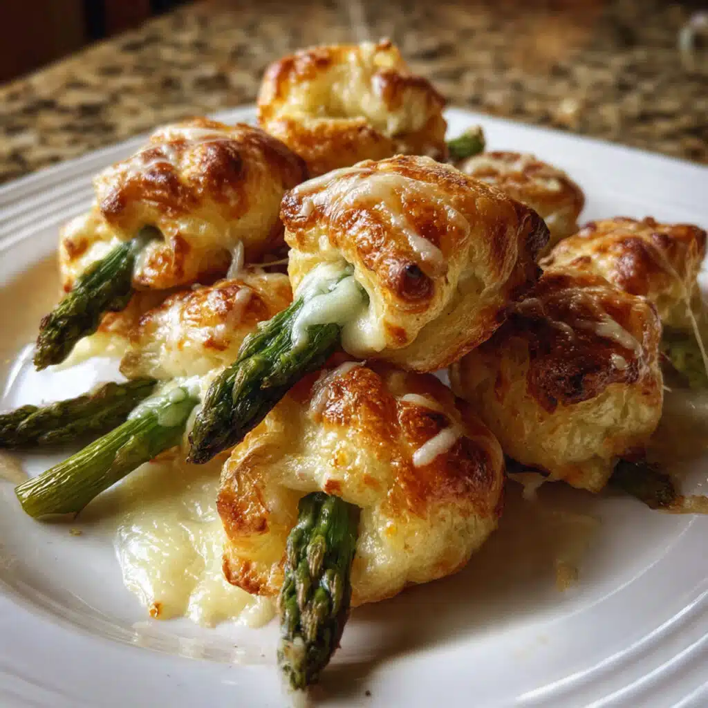 Cheesy Asparagus Puffs – flaky, golden, and ready in 25 minutes
