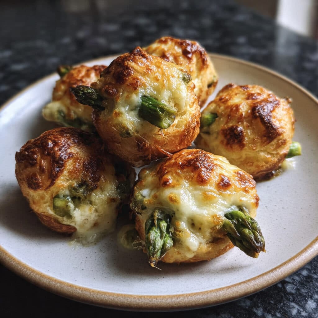 Cheesy Asparagus Puffs – flaky, golden, and ready in 25 minutes