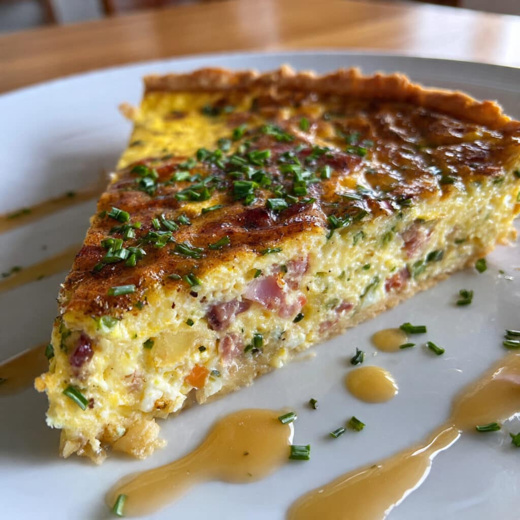 Western Omelet Quiche brings all the classic diner flavors of a Western omelet into a beautiful, slice-able brunch dish