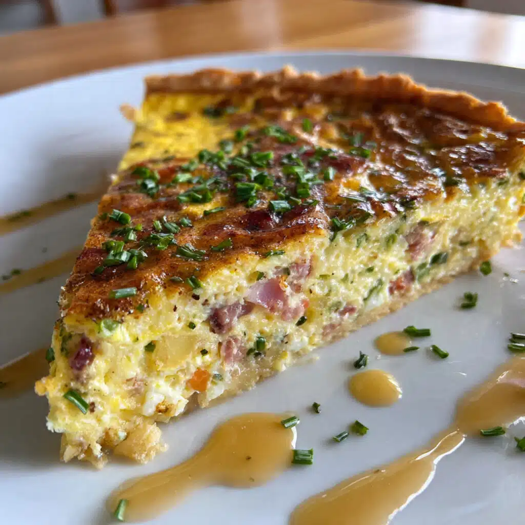 Western Omelet Quiche brings all the classic diner flavors of a Western omelet into a beautiful, slice-able brunch dish