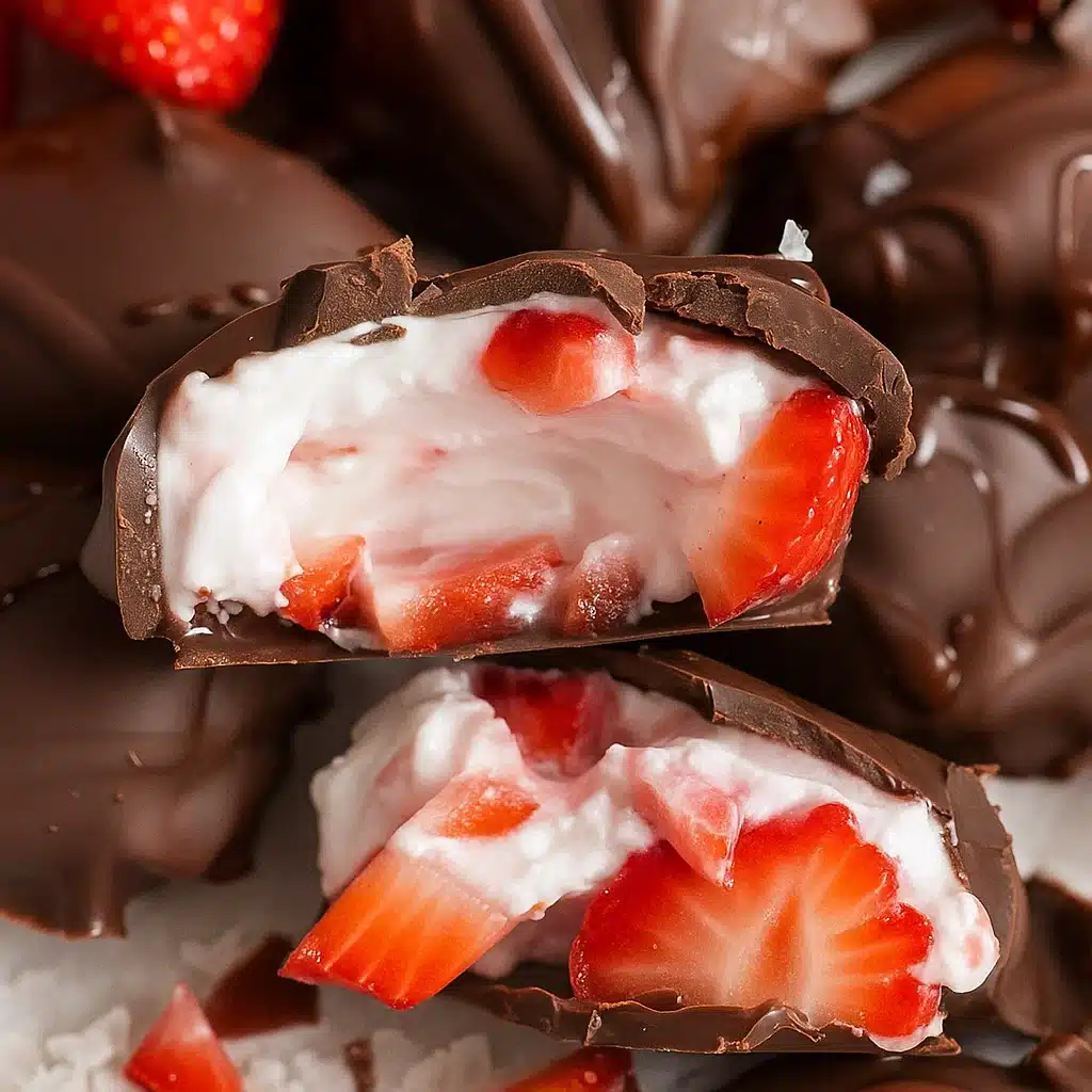 Chocolate Strawberry Yogurt Clusters 7 Chocolate Strawberry Yogurt Clusters