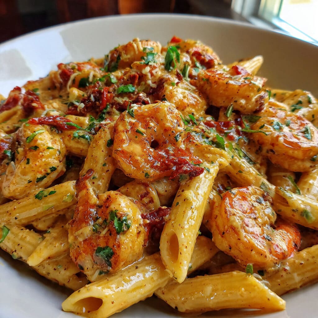 Marry Me Shrimp Pasta – Tender shrimp in a dreamy sun-dried tomato cream sauce that's pure comfort in a bowl