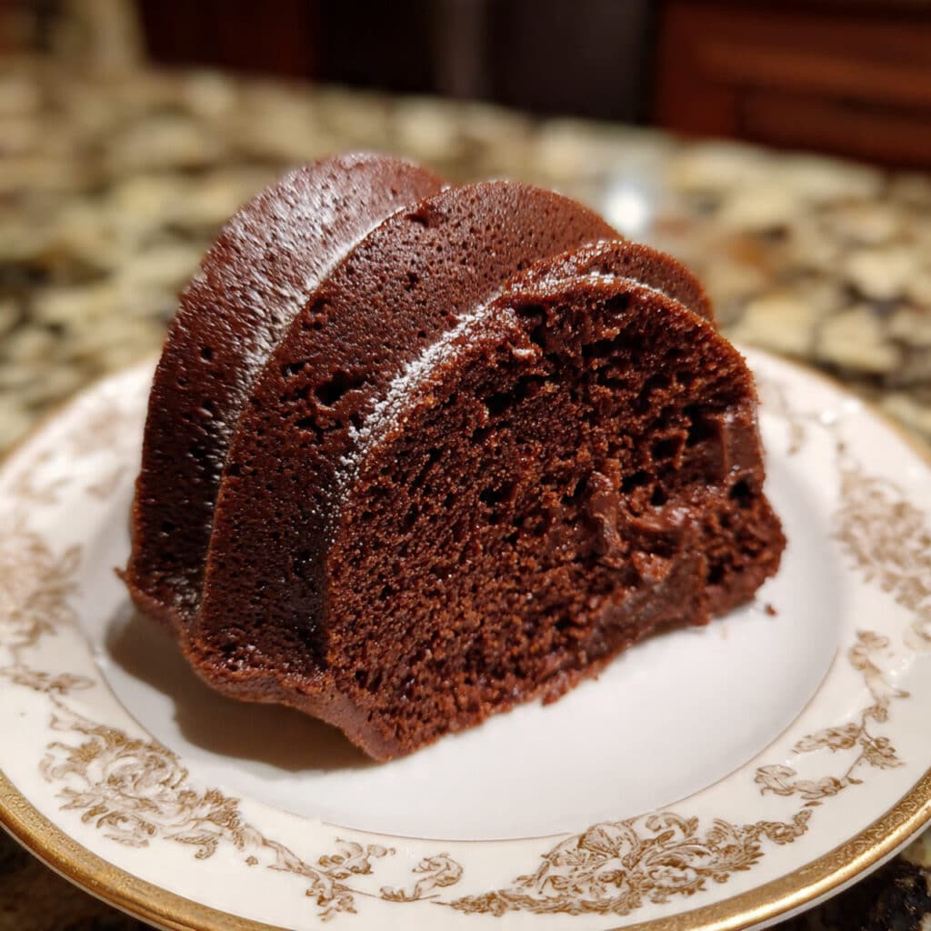 Chocolate Pound Cake is incredibly rich, moist, and chocolatey! Made with cream cheese for the most tender crumb, it's perfect for any celebration