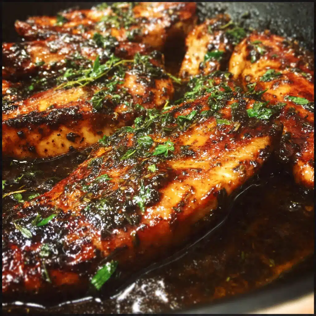 The Best Chicken Marinade 6 Balsamic Chicken Marinade creates the most tender, flavorful chicken with the perfect balance of sweet, tangy, and savory