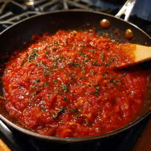 Classic Homemade Marinara Sauce — slow-simmered, full of flavor, and made with love