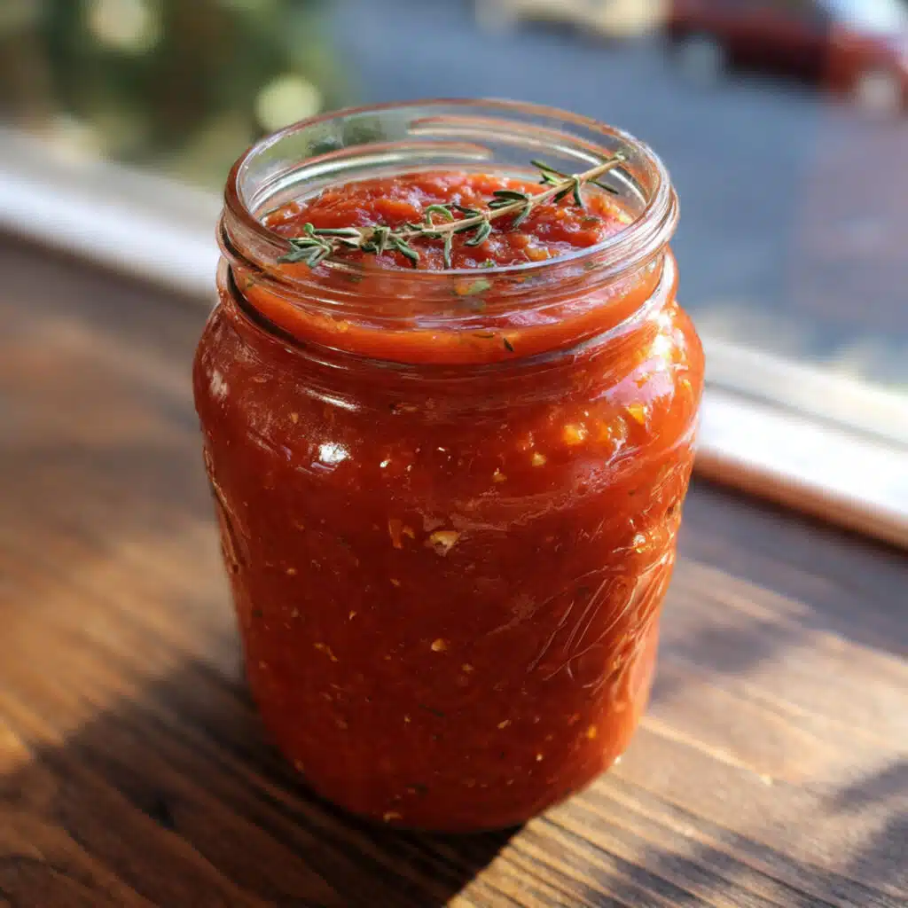 Classic Homemade Marinara Sauce — slow-simmered, full of flavor, and made with love